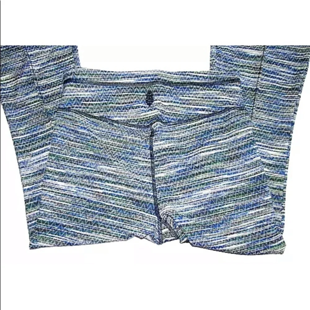 NWT Free People Movement On It Flare Leggings Blue